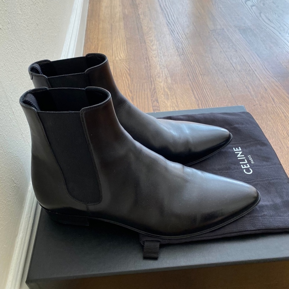 Celine x Hedi Slimane Chelsea boots - Picture 2 of 4